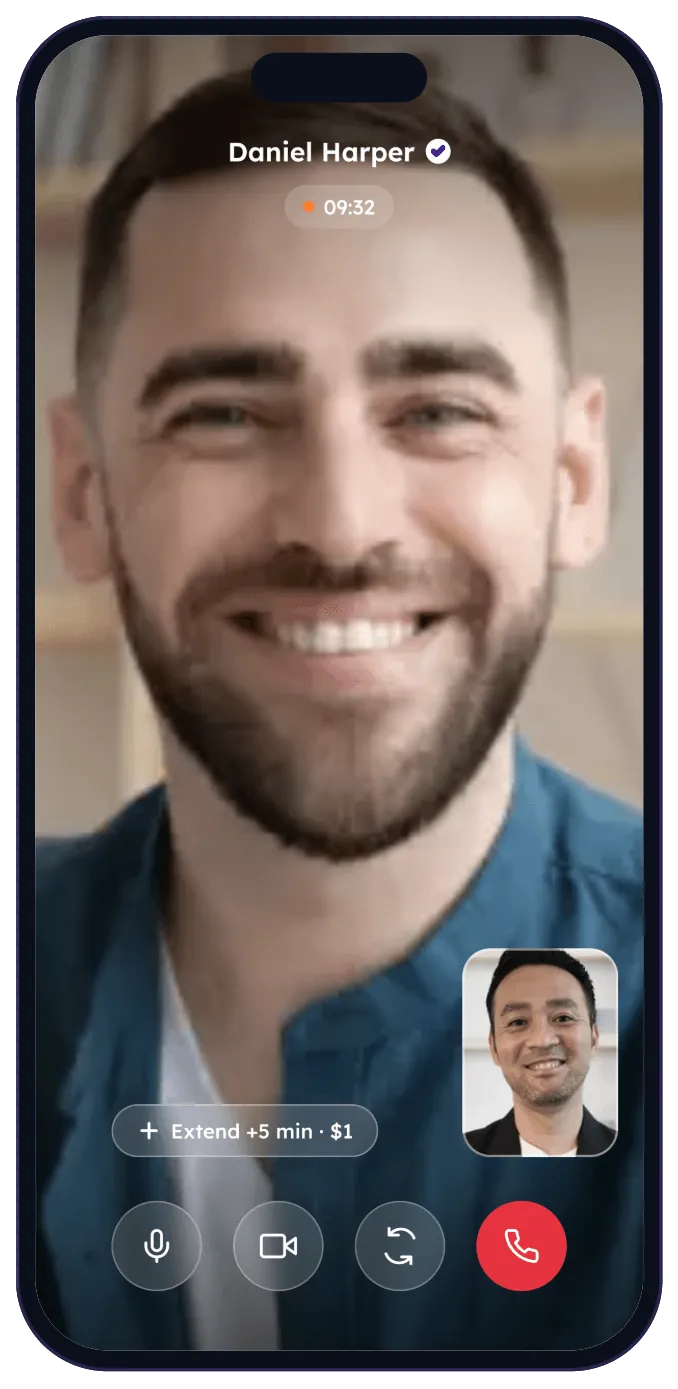 Famously: Video call